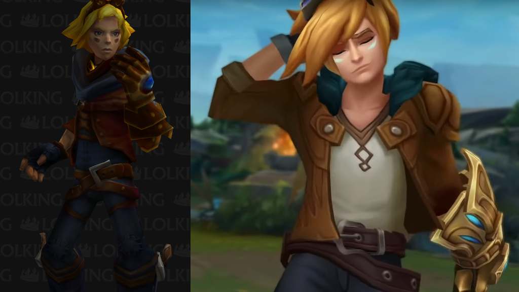 Aspecto base de Ezreal