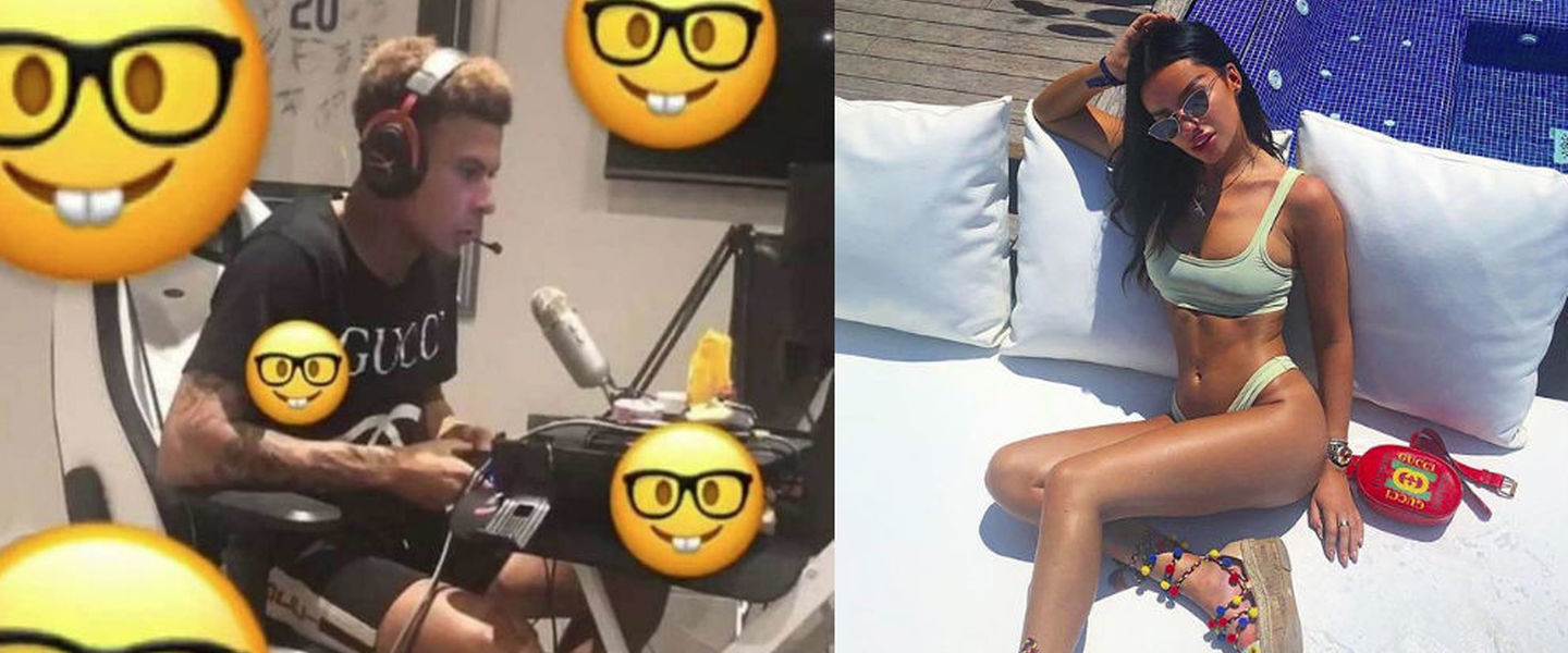 Dele Alli esta loco con Fortnite. Hasta su novia se siente ignorada