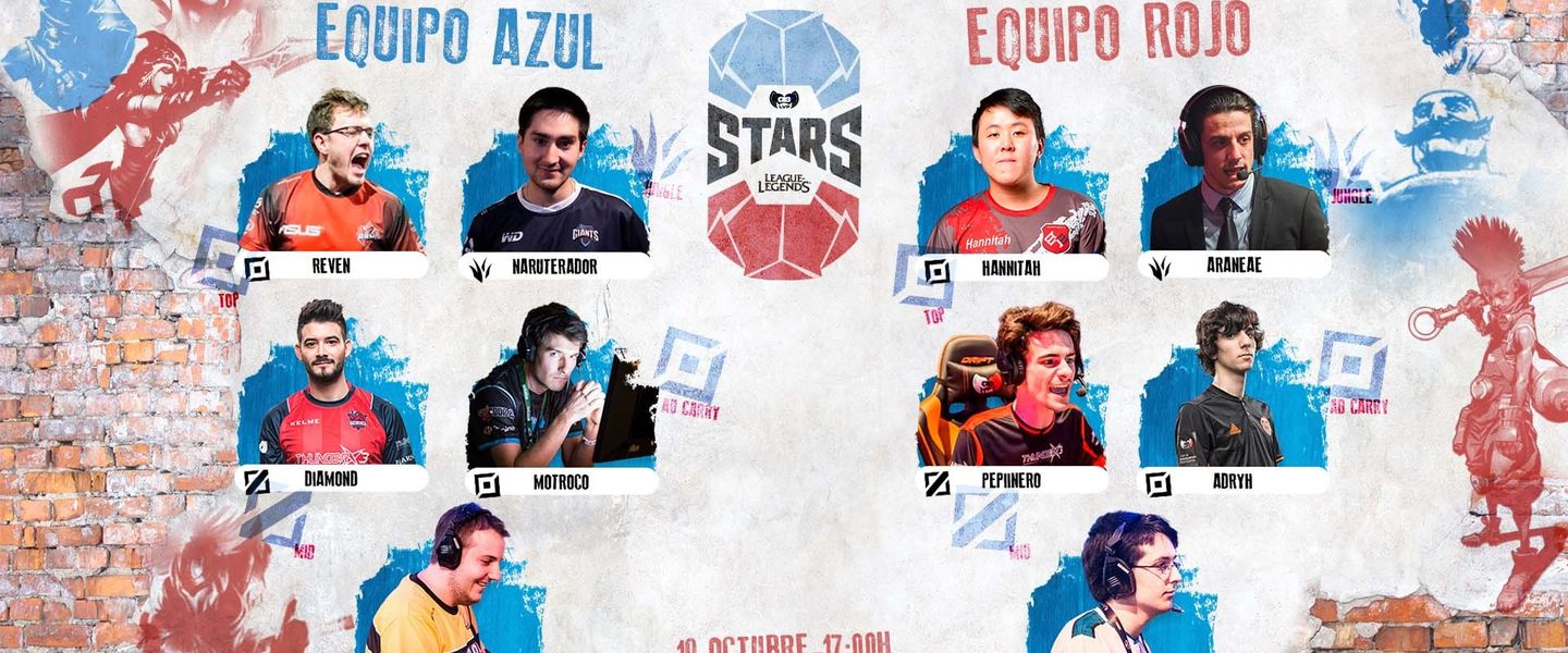Desvelados los equipos del Partido de Leyendas del LVPStars