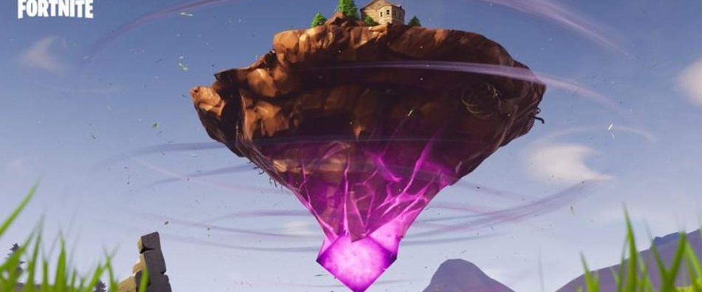 La isla flotante de Fortnite sigue corrompiendo el mapa y no va a parar