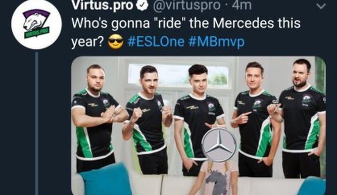 El tuit machista de Virtus.pro