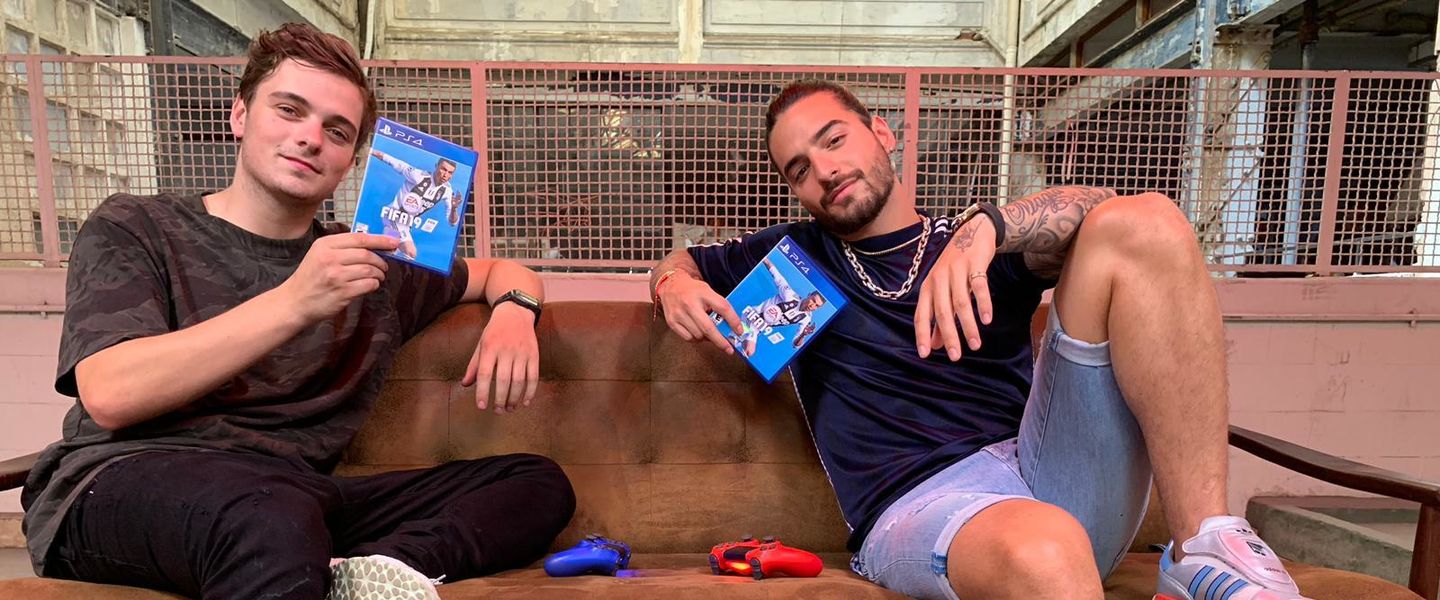 Maluma y Martin Garrix se verán las cara en FIFA 19