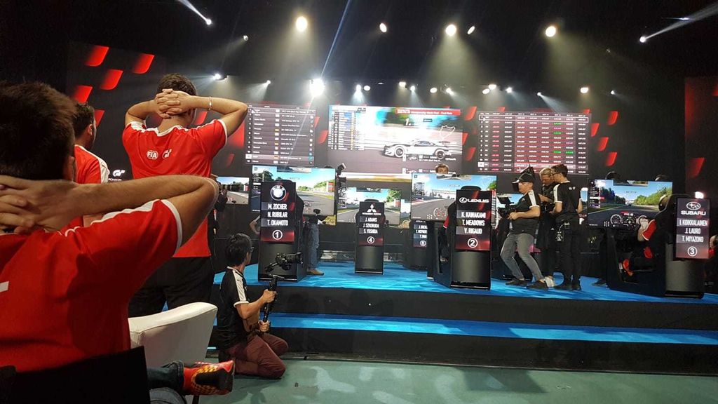 Las mejores imágenes de la Final Mundial de los Gran Turismo Champioships 2018