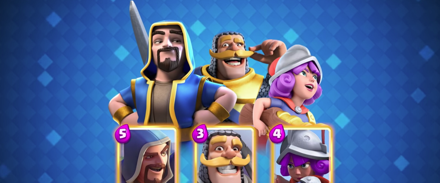Viste a tus cartas favoritas de Clash Royale con las mejores skins