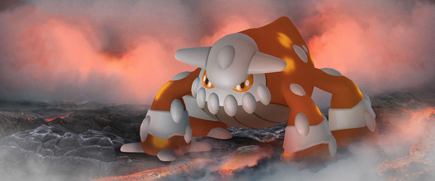 Heatran es el último Pokémon en llegar a las Incursiones legendarias
