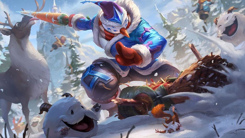 Maestro Yi muñeco de nieve