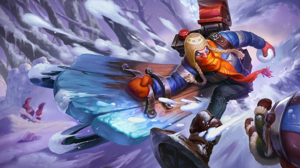 Singed día nevado
