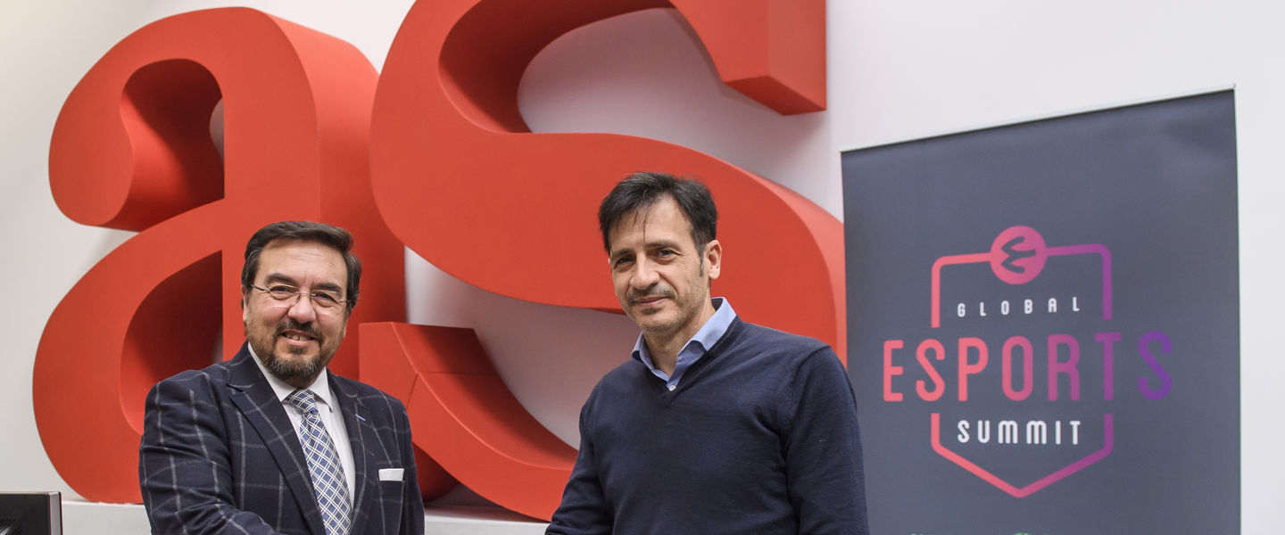 Firma del acuerdo entre AS y Global Esports Summit