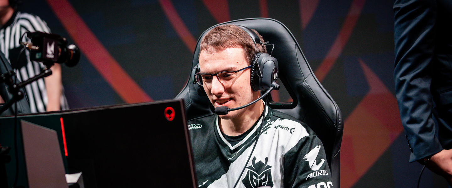 Perkz debutó como tirador ante Origen