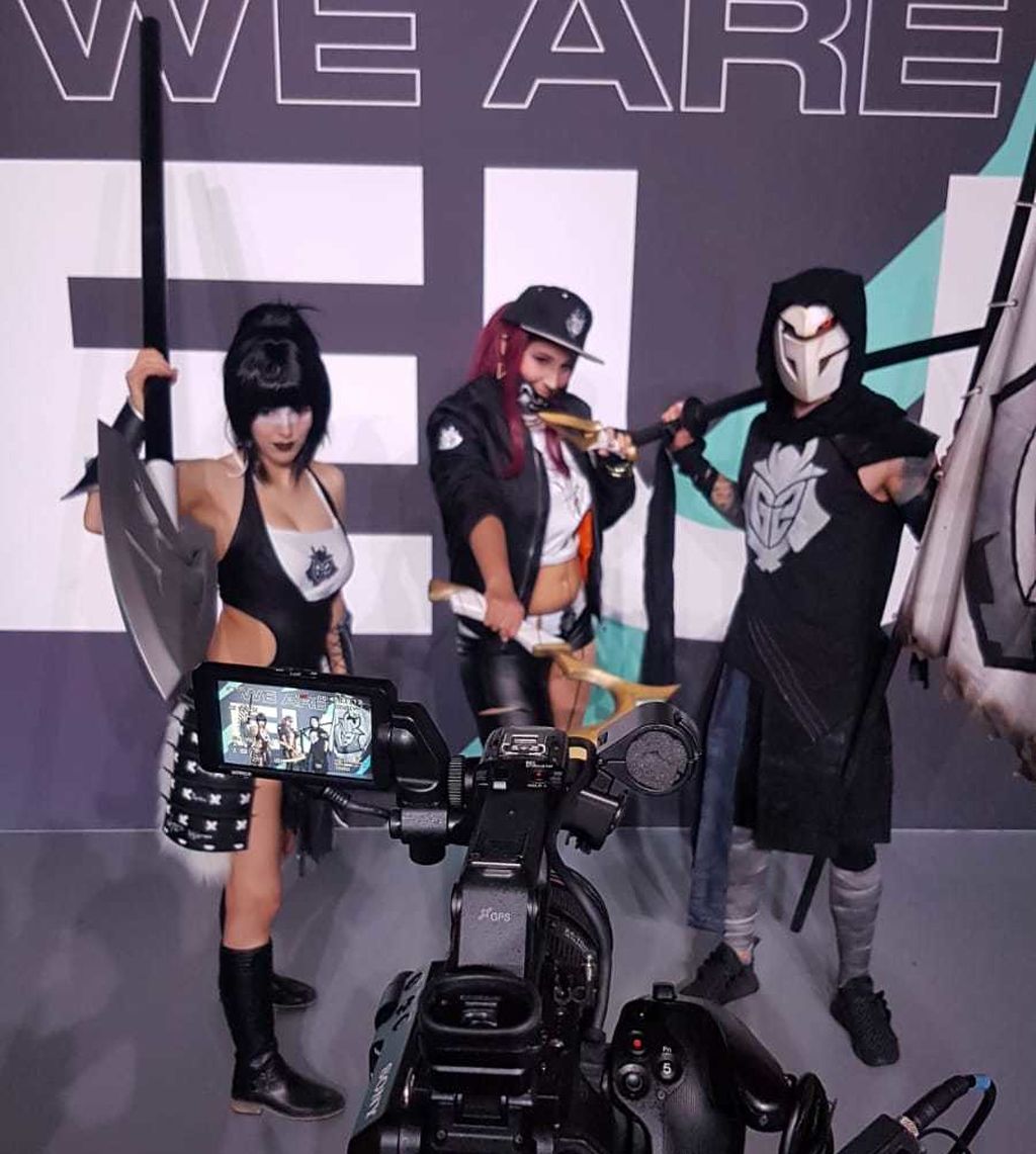 Los cosplays de G2 tampoco podían faltar en este debut