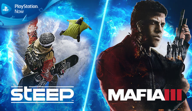 Steep y Mafia 3, en PS Now