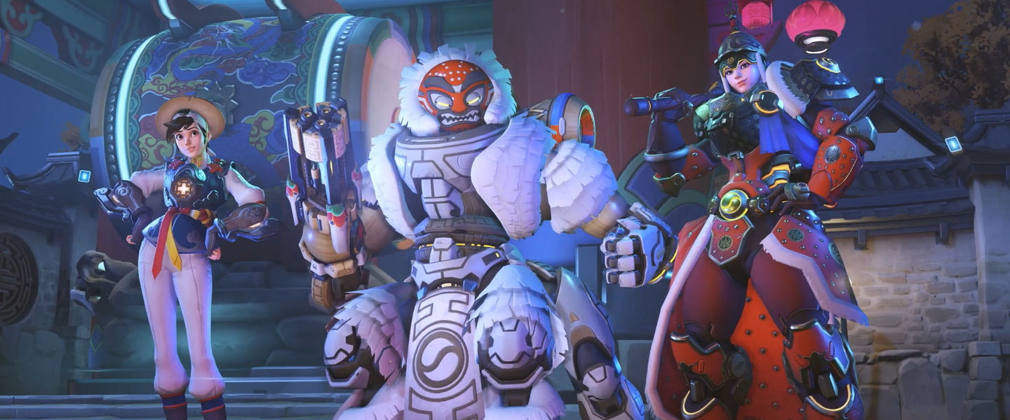 Tracer, Orisa y Brigitte tendrán también una nueva skin