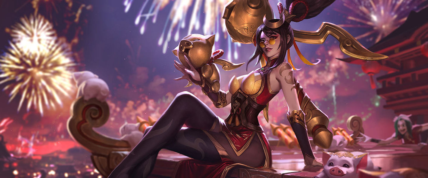 Las skins de League of Legends del año nuevo chino