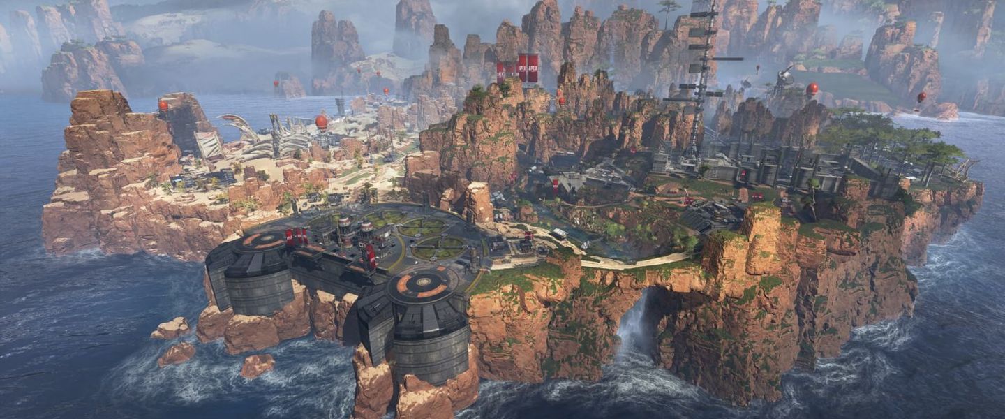 El mapa de Apex Legends