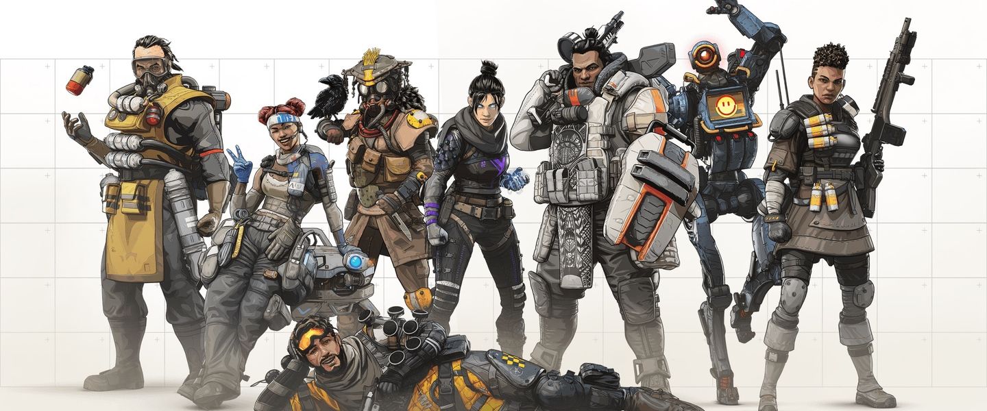 Los protagonistas de Apex Legends