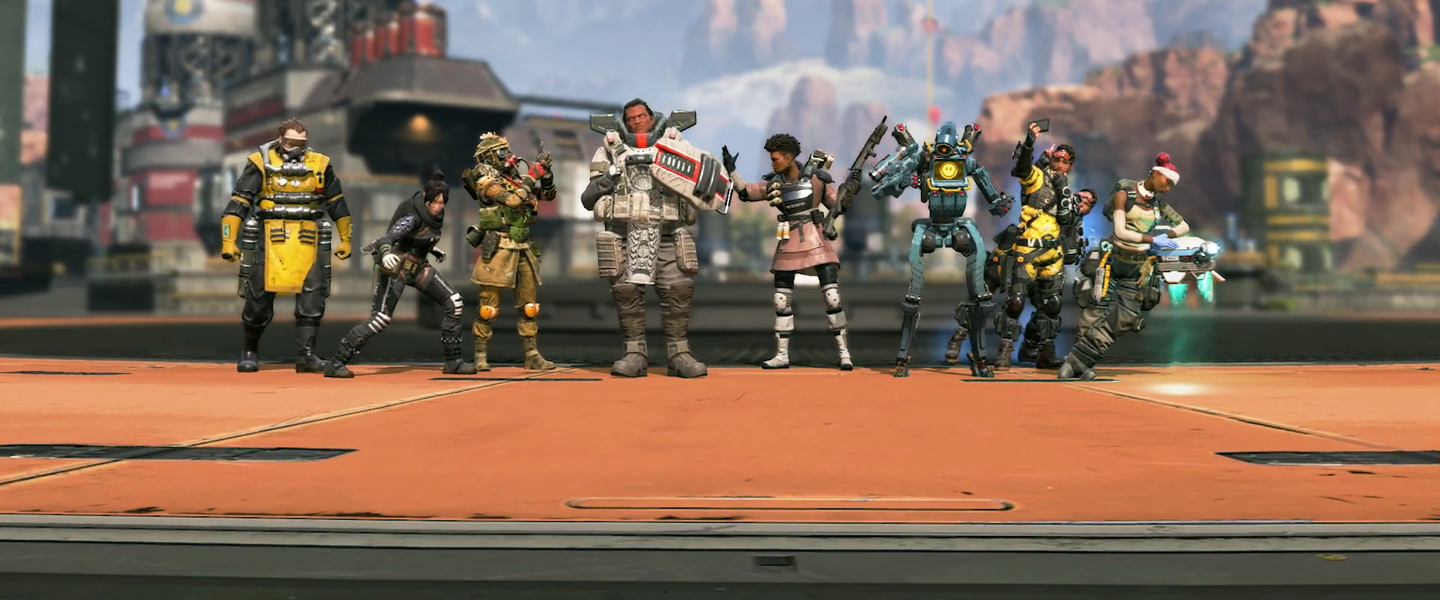 Las ocho leyendas de Apex Legends