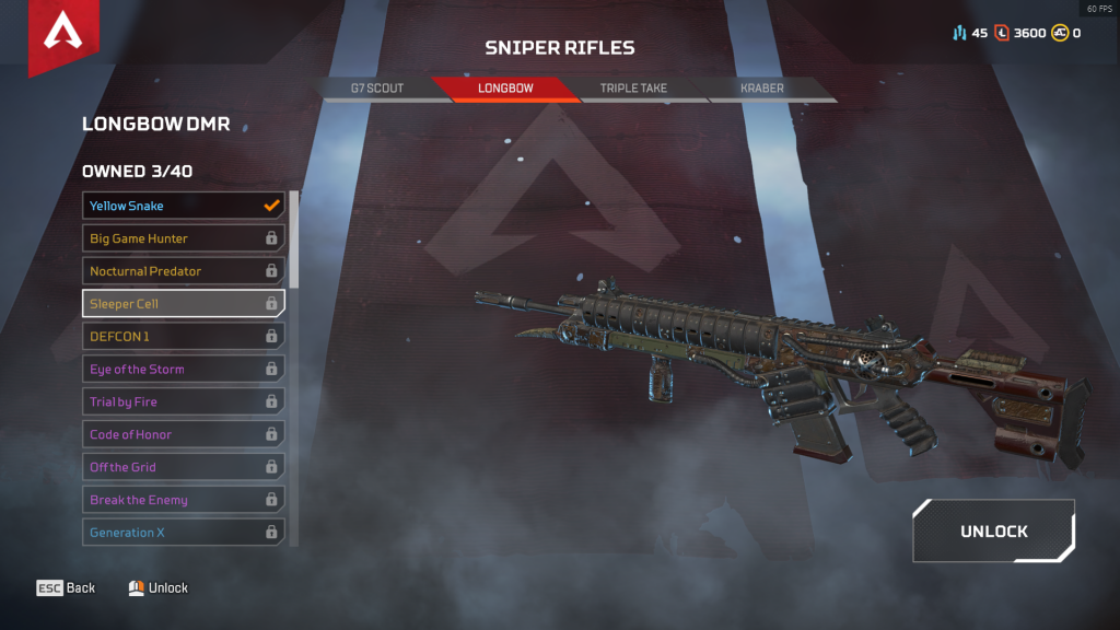 Longbow DMR: Célula Durmiente
