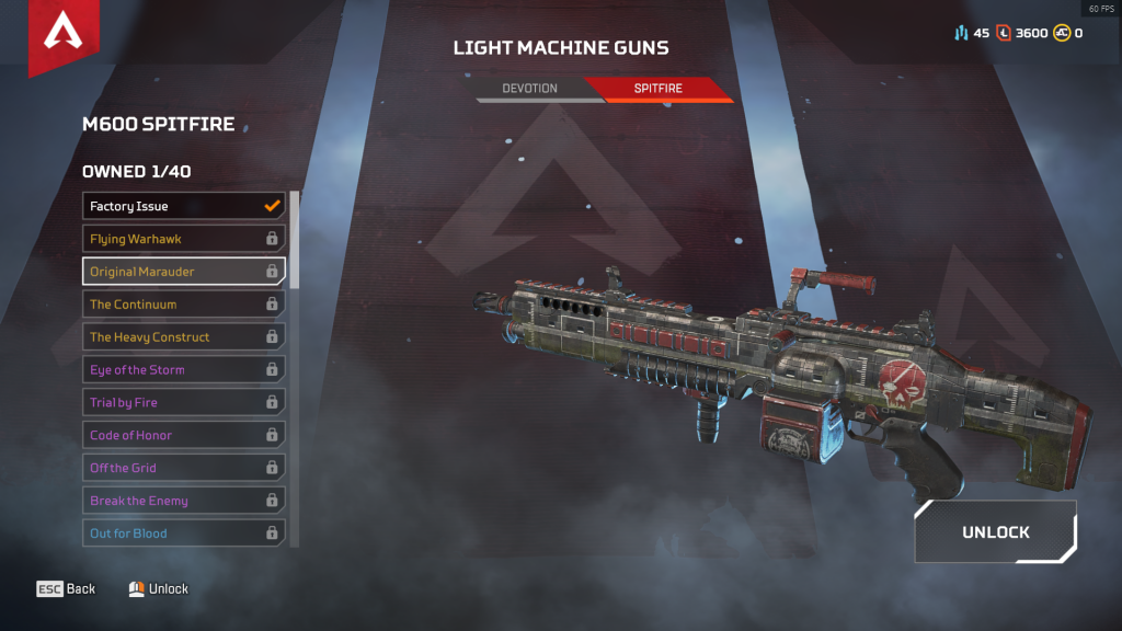 M600 Spitfire: Merodeador Genuino