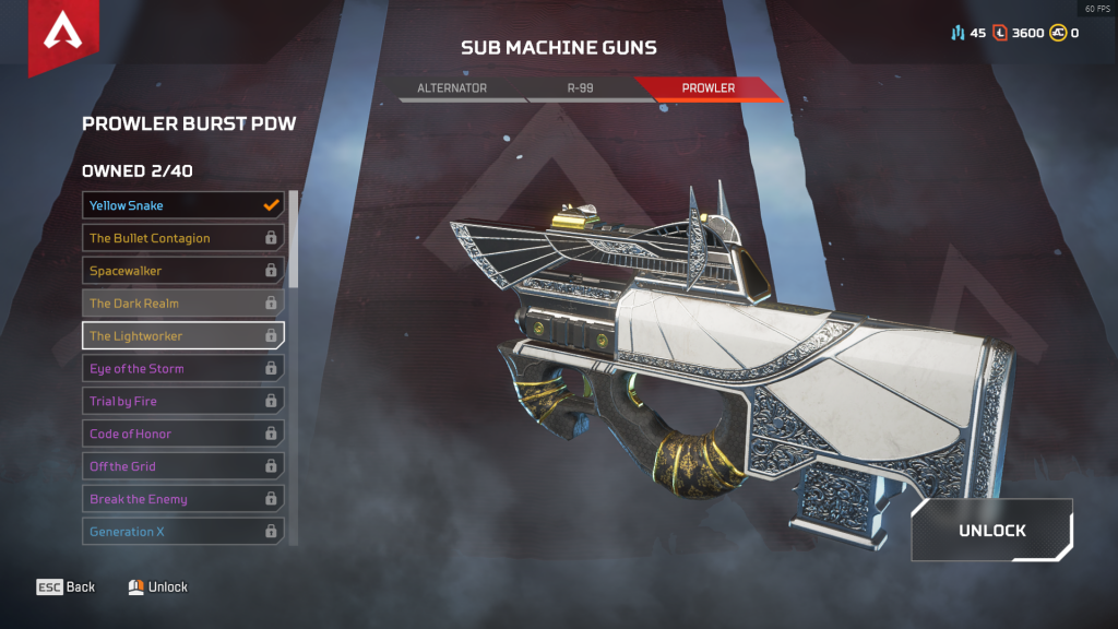 Prowler Burst Pow: The Lightworker