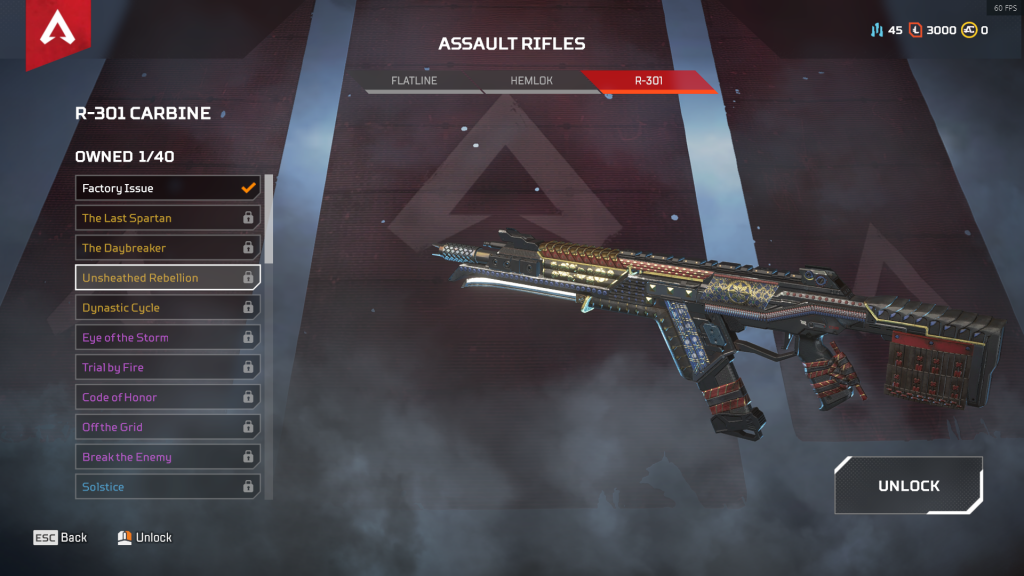 R-301 Carbine: Rebelión Desenfundada