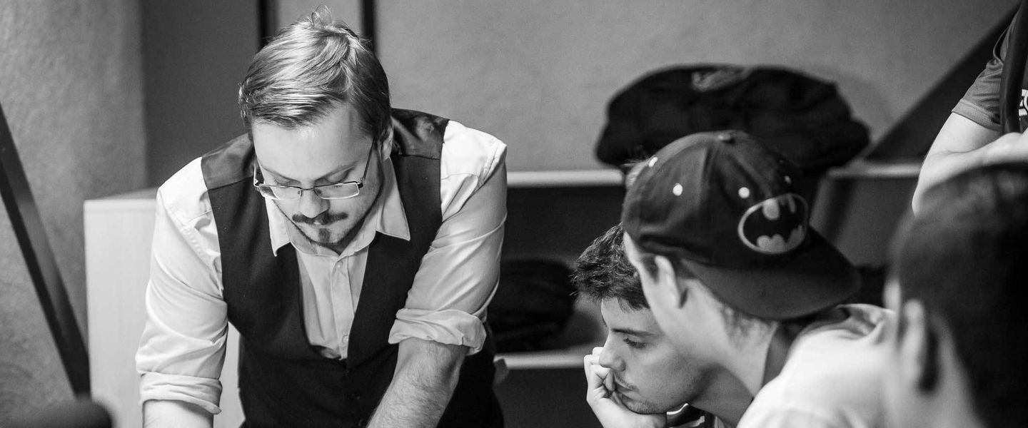 LeDuck (izquierda) durante su paso por Origen en 2015