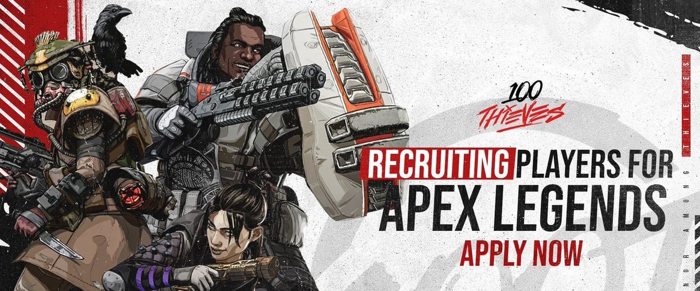 100 Thieves está buscando jugadores de Apex Legends