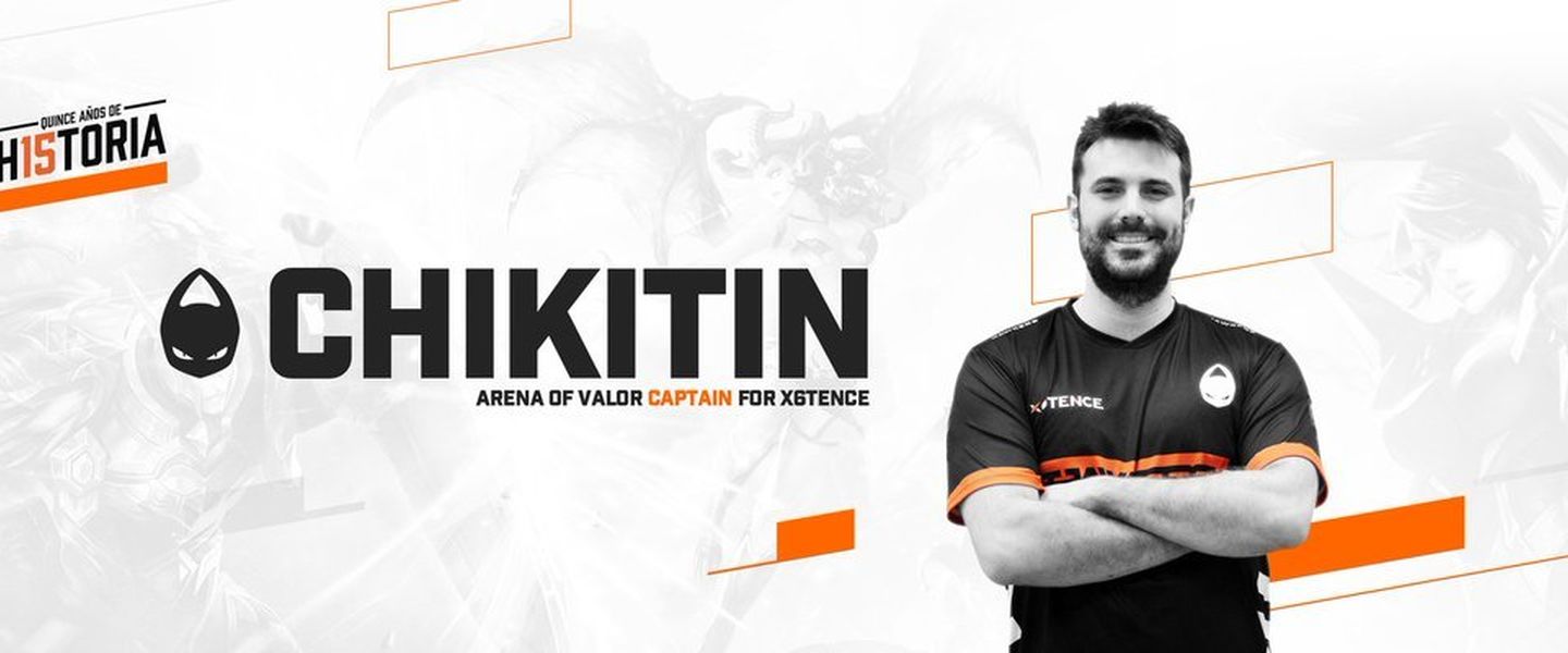 Chikitin es el capitán de Arena of Valor de x6tence