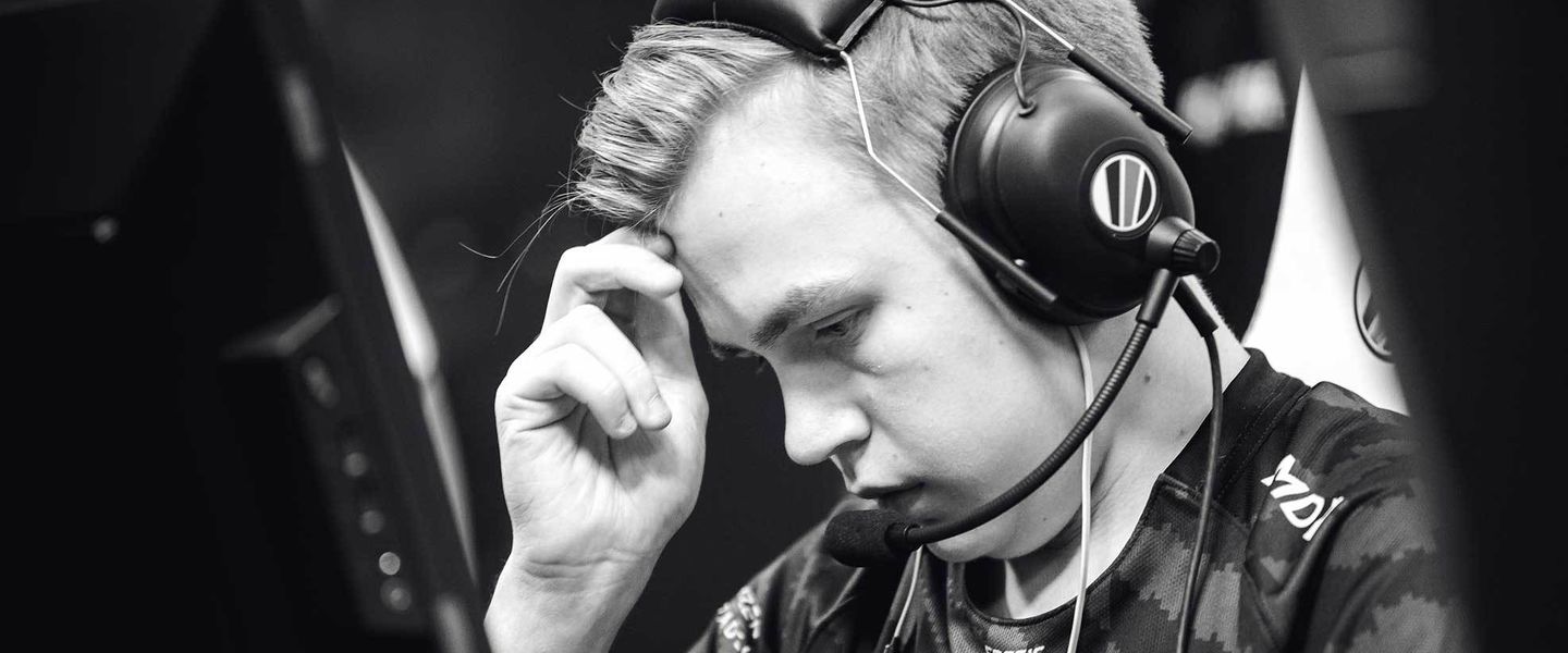 Brollan, jugador de Fnatic, durante el Major de Katowice