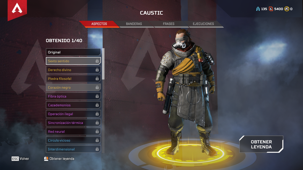 Caustic - Sexto sentido