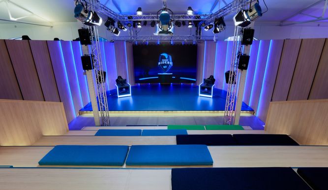 Gradas del Movistar eSports Center