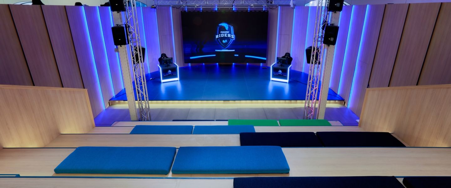 Gradas del Movistar eSports Center
