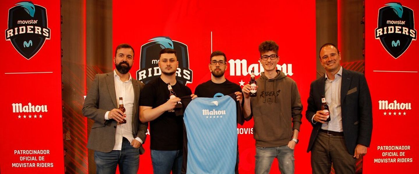 Movistar Riders presenta su acuerdo con Mahou