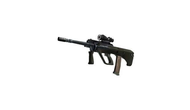 AUG, una de las armas de CS:GO