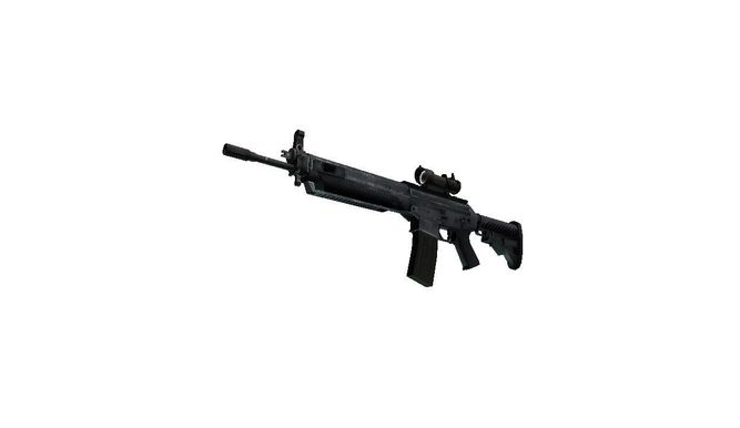 SG 553, una de las armas de CS:GO