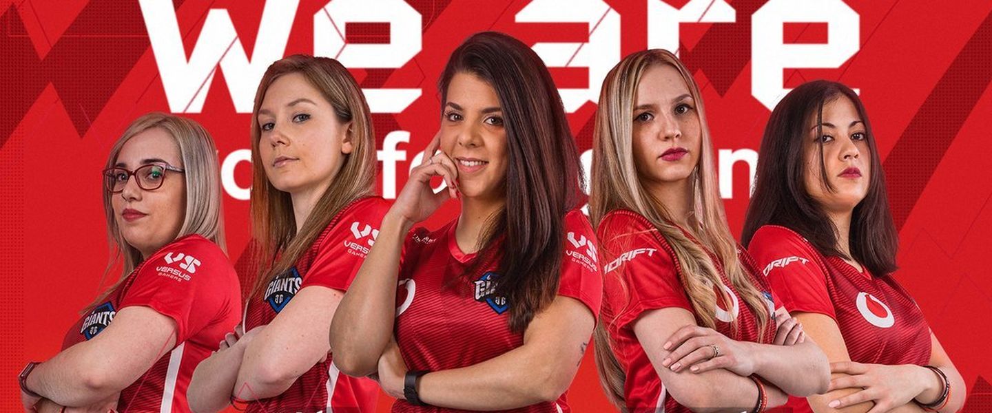 Jugadoras de CS:GO de Giants