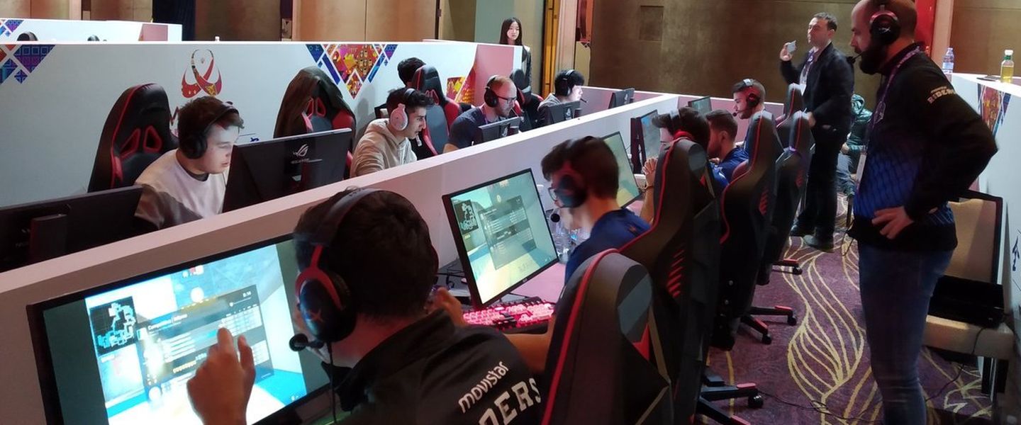 Movistar Riders durante la WESG