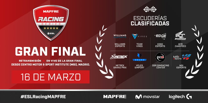 Los equipos clasificados para la final
