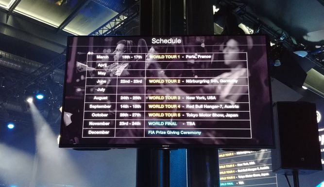 Así estarán distribuidas las pruebas de la FIA Certified Gran Turismo Challenge a lo largo del año