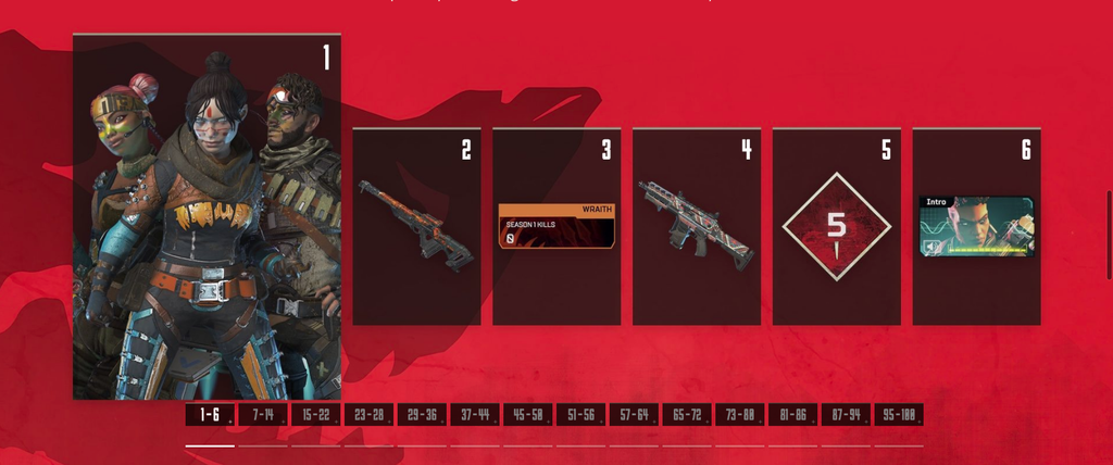 Descubre todo lo que contiene el pase de batalla de la temporada 1 de Apex Legends