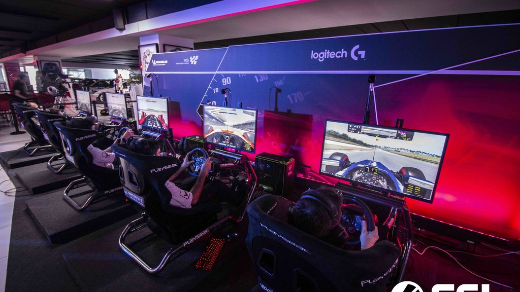 rFactor 2 ha sido el juego elegido durante la competición