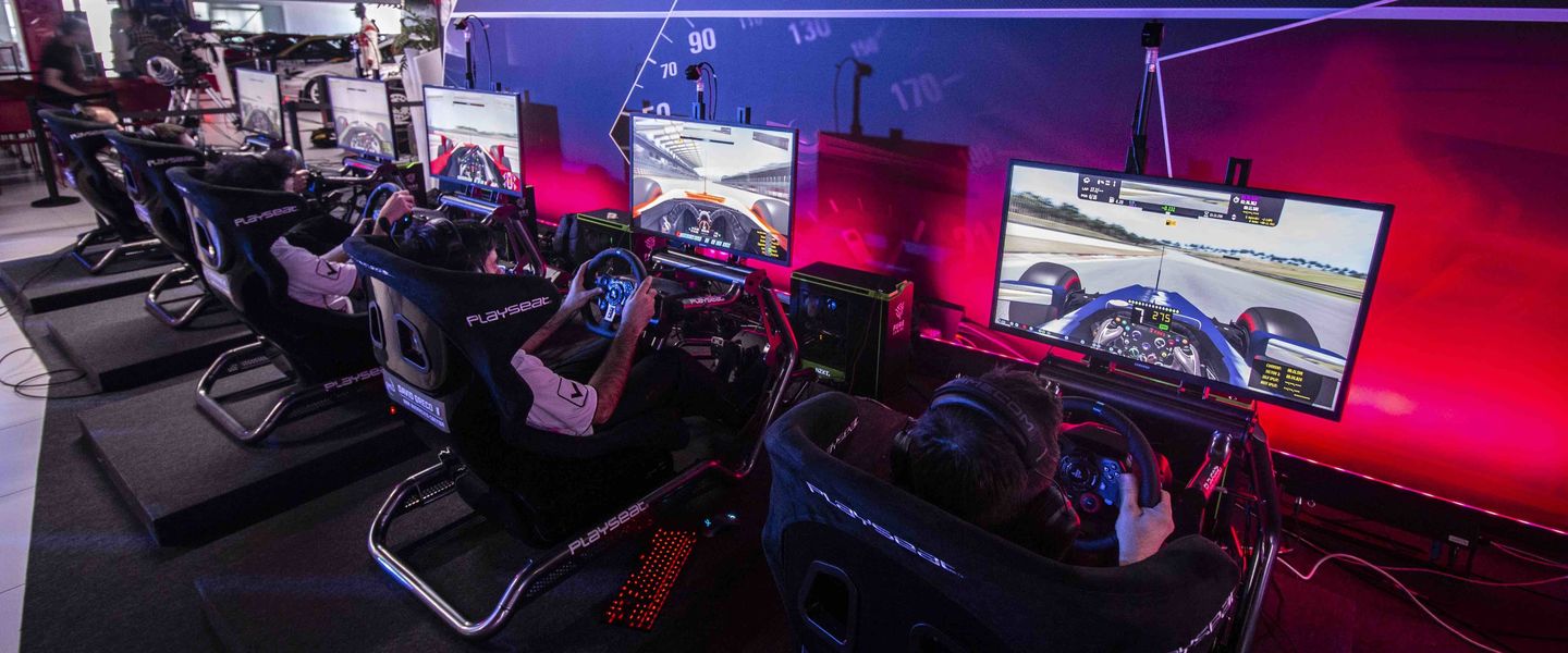rFactor 2 ha sido el juego elegido durante la competición