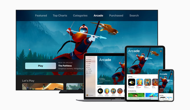 Apple Arcade será multiplataforma, pero solo estará disponible para usuarios de iPhone, iPad, Mac y Apple TV