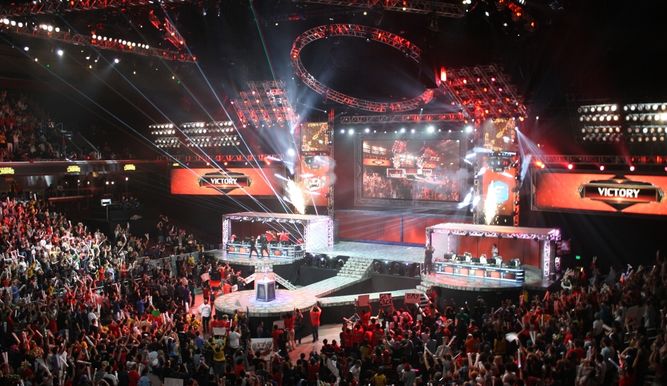 El Galen Center, en los Worlds de 2012