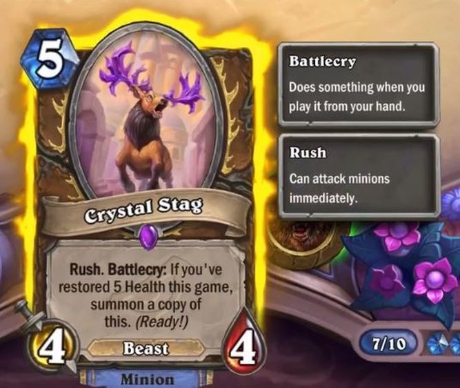 Crystal Stag, una de las nuevas cartas