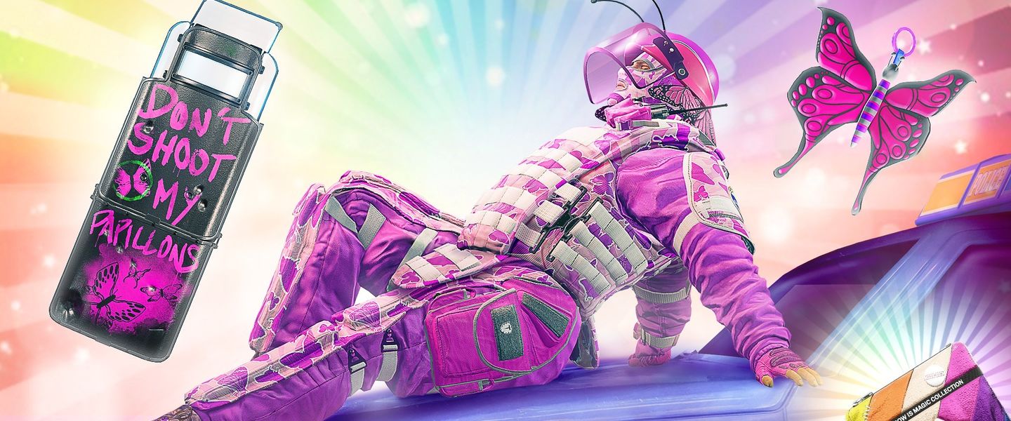 Rainbow Six se viste de rosa por April Fools