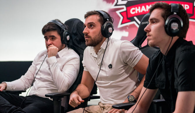 Ocelote durante una de las partidas de su club, G2 Esports