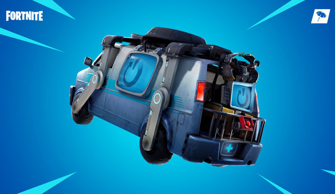 Así es la furgoneta de reaparición de Fortnite