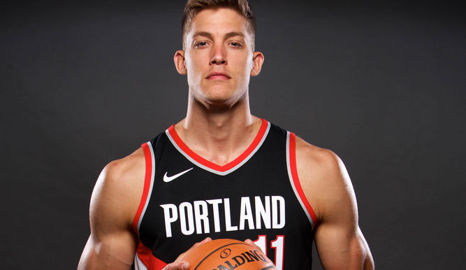 Meyers Leonard, pívot de Portland Trail Blazers