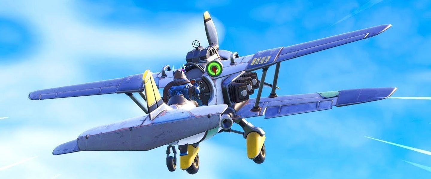 Los aviones vuelven a Fortnite con el parche 8.40