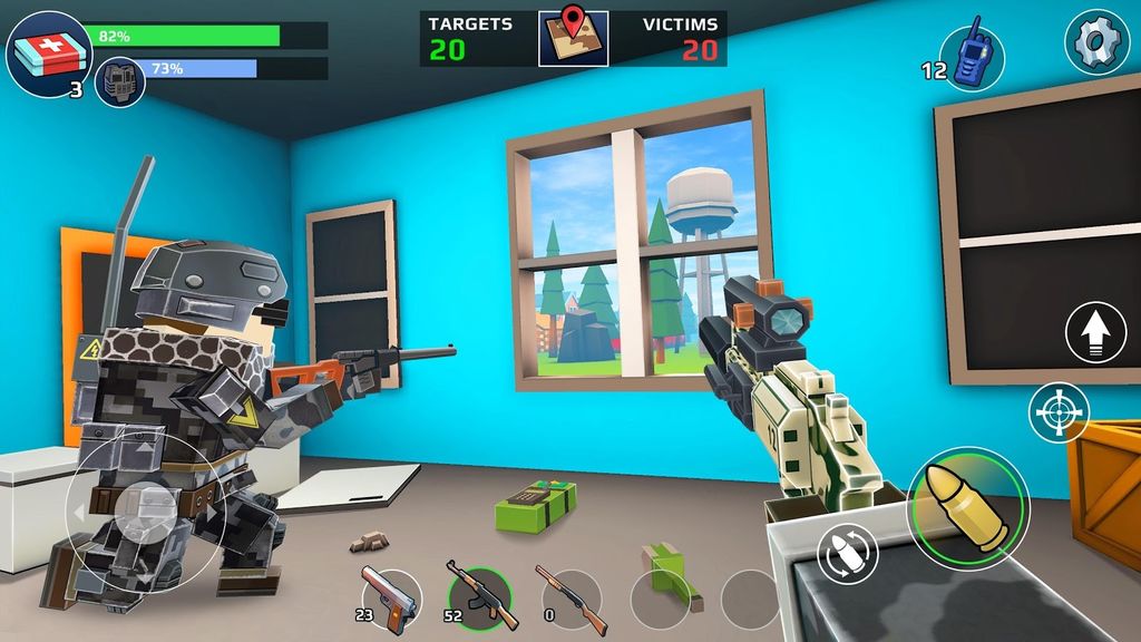 Pixel's Unknown Battlegrounds: el battle royale de Minecraft